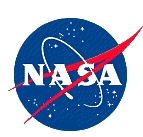 NASA Logo, links to NASA website